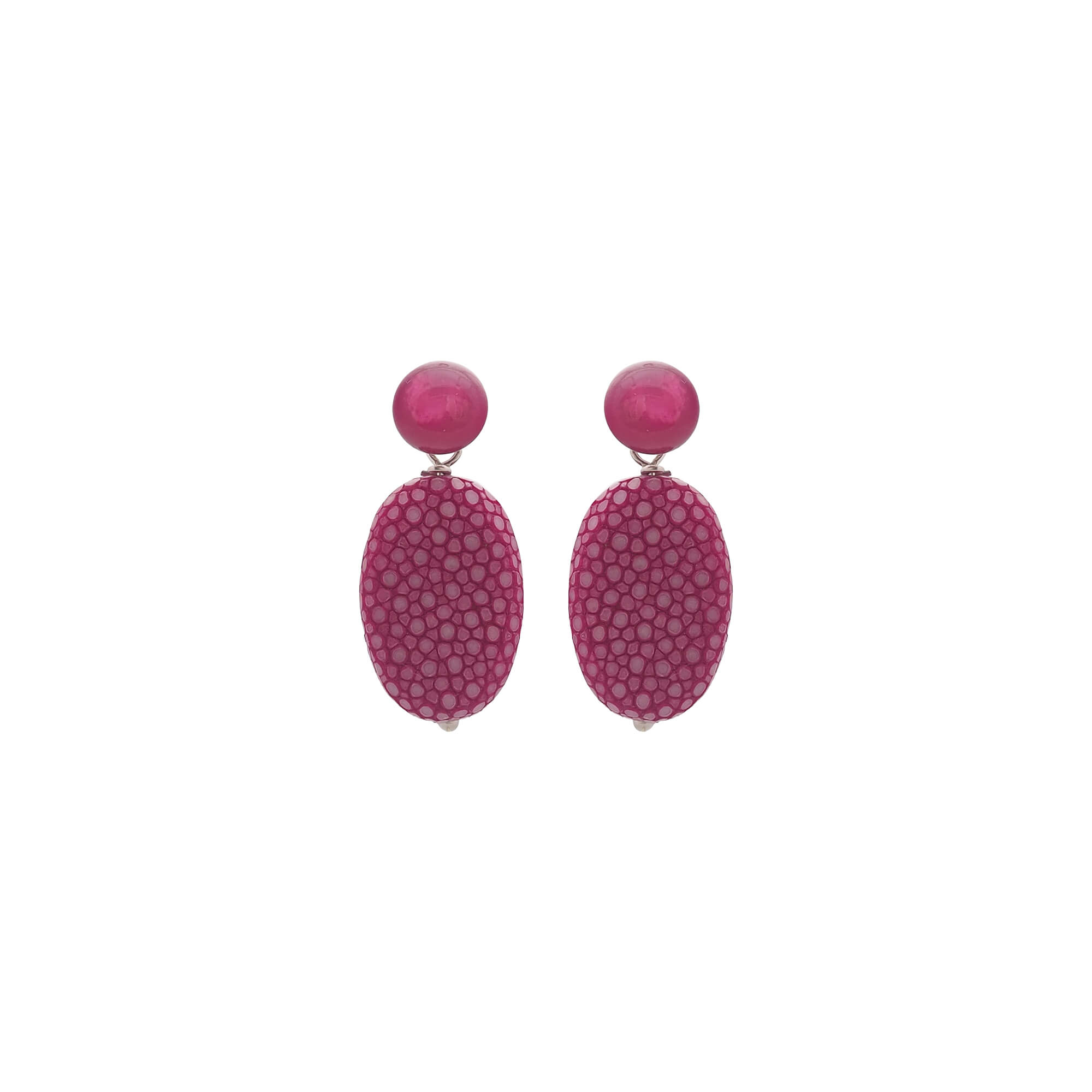 LIEBLINGSSTÜCKERL Modell 'OVALIS' in Fuchsia mit pinkem Perlmutt € 129